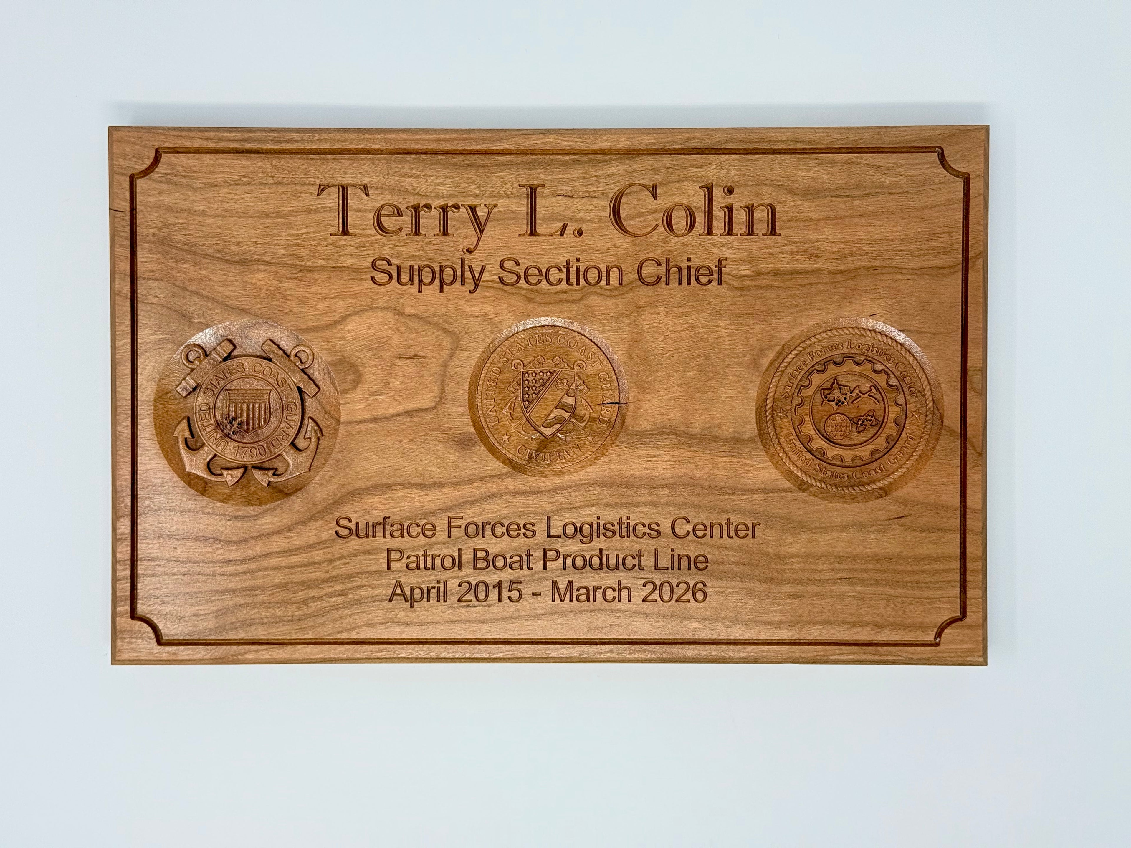 Recognition Plaque